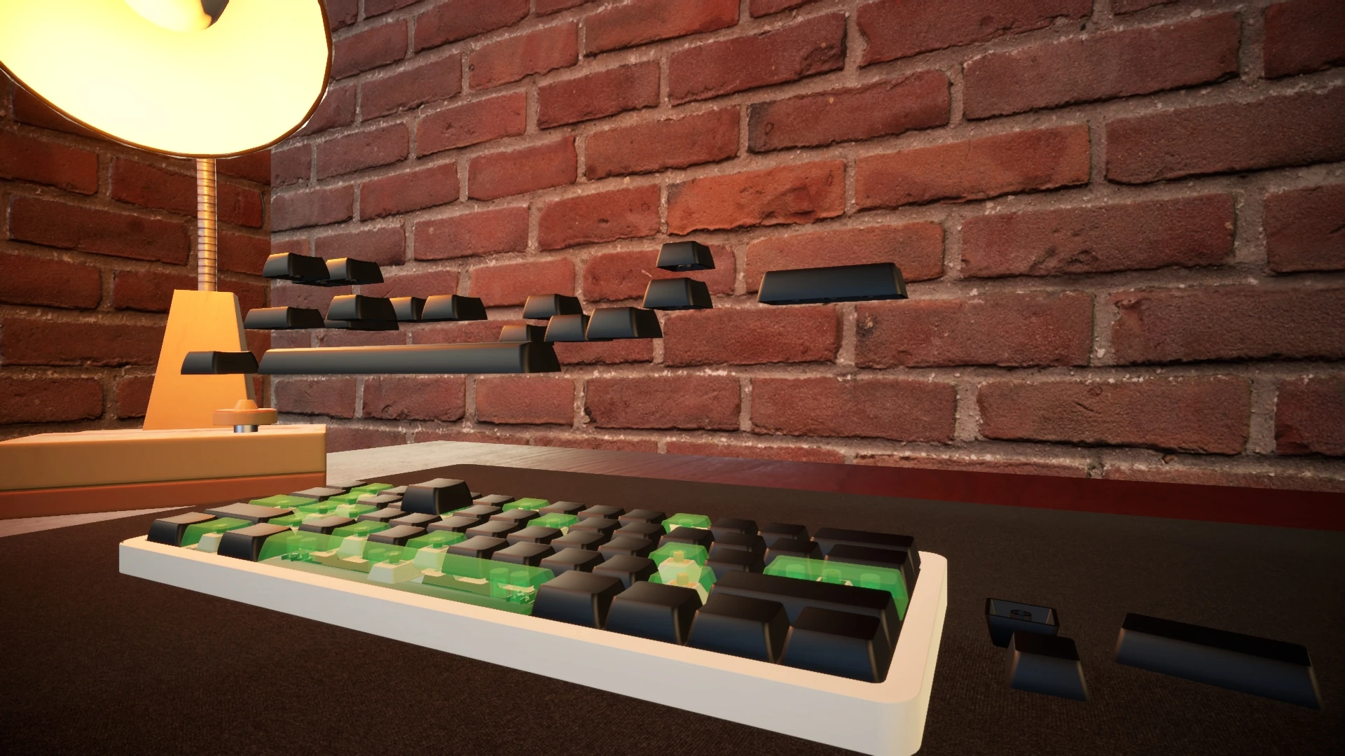 Mechanical Keyboard Building Simulator